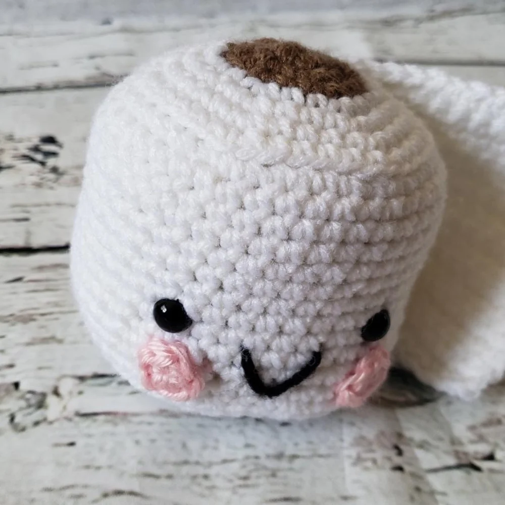 Crochet Kawaii Toilet paper Amigurumi - Picture 5 of 6